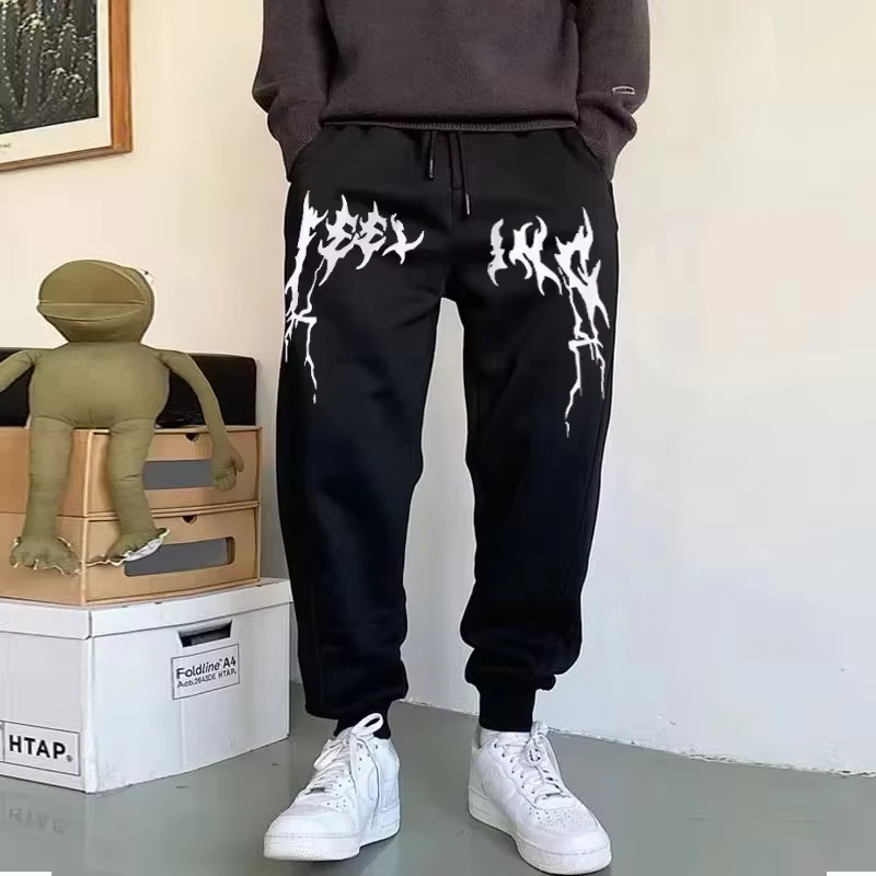 Streetwear Brand Joggers - 2025年トレンド メンズ スウェットパンツ オーバーサイズ オーバーサイズ ジョガーパンツ