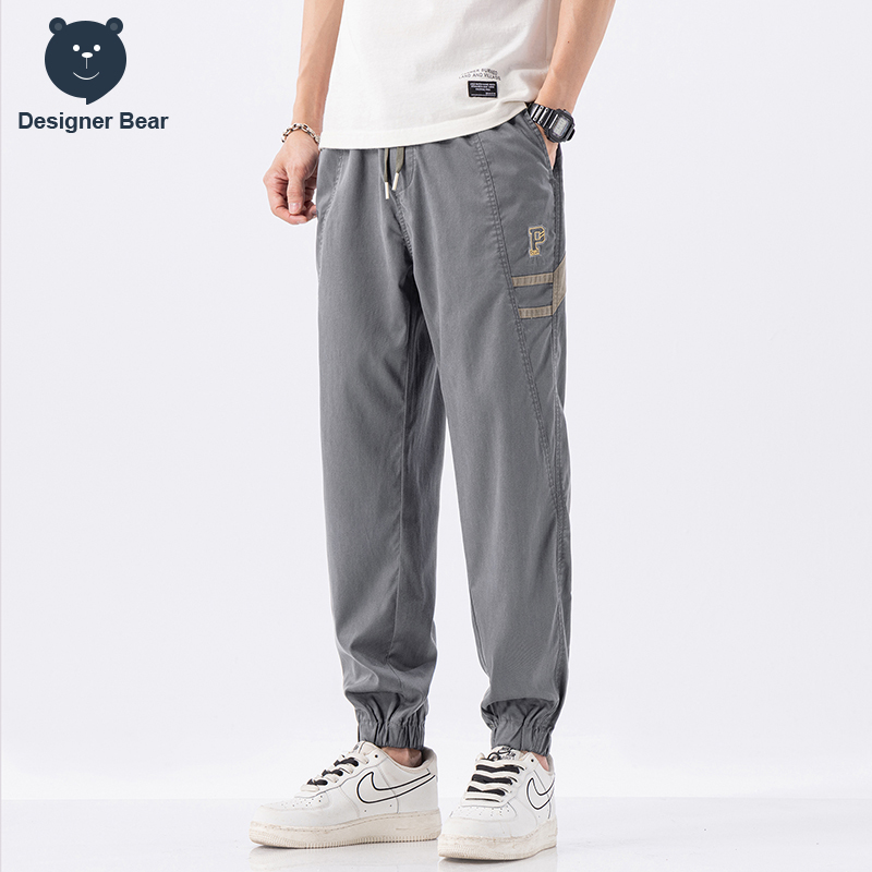 Streetwear Brand Joggers - ブランド服 メンズ ハーレムカーゴパンツ ドローストリング ウエストゴム ジョガーパンツ