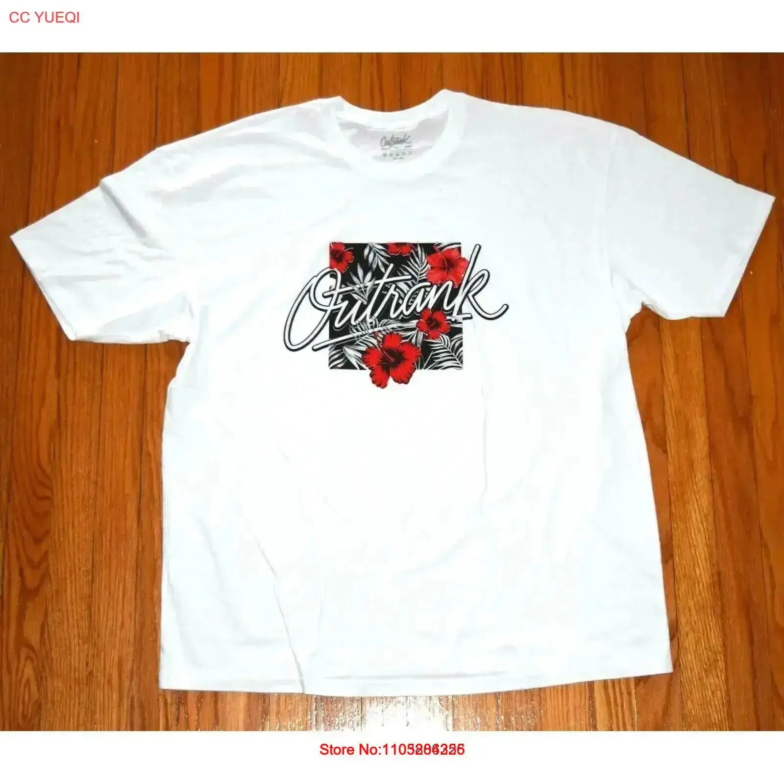 OutRankブランド マイアミ ストリートウェア メンズ  - Streetwear Brand With White Flowers のレビューと価格