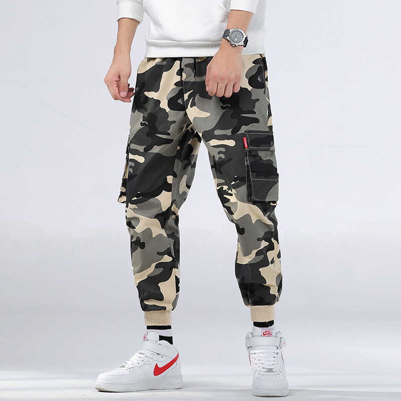 Chaifenko-メンズジョギングパンツ,ブランドカモフラ - Streetwear Brand Joggers のレビューと価格