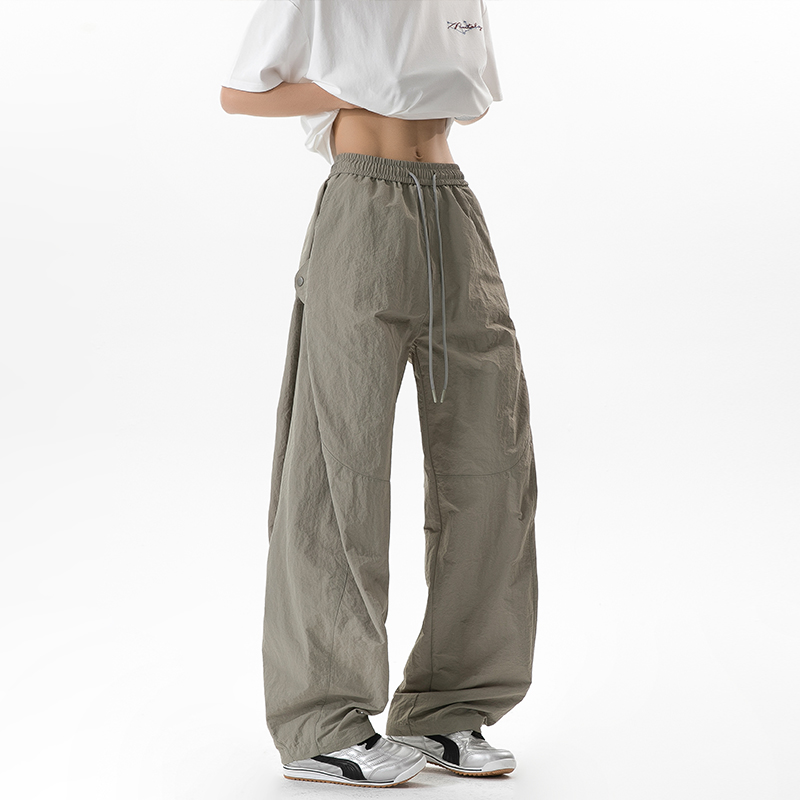 アイスシルクジョガーパンツ男性夏のトレンディなブランドルーズ - Streetwear Brand Joggers のレビューと価格