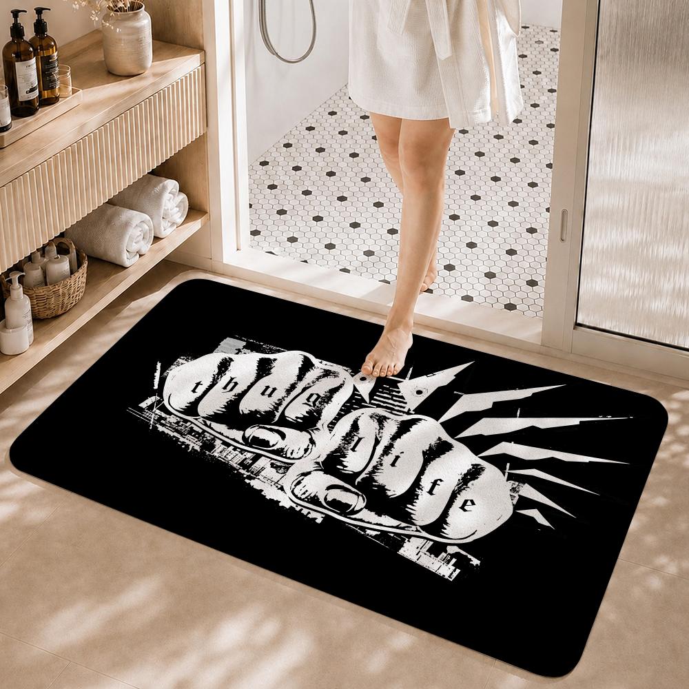ストリートウェアブランド T-THUG CLUB フロアマッ - Streetwear Brand Rugs のレビューと価格