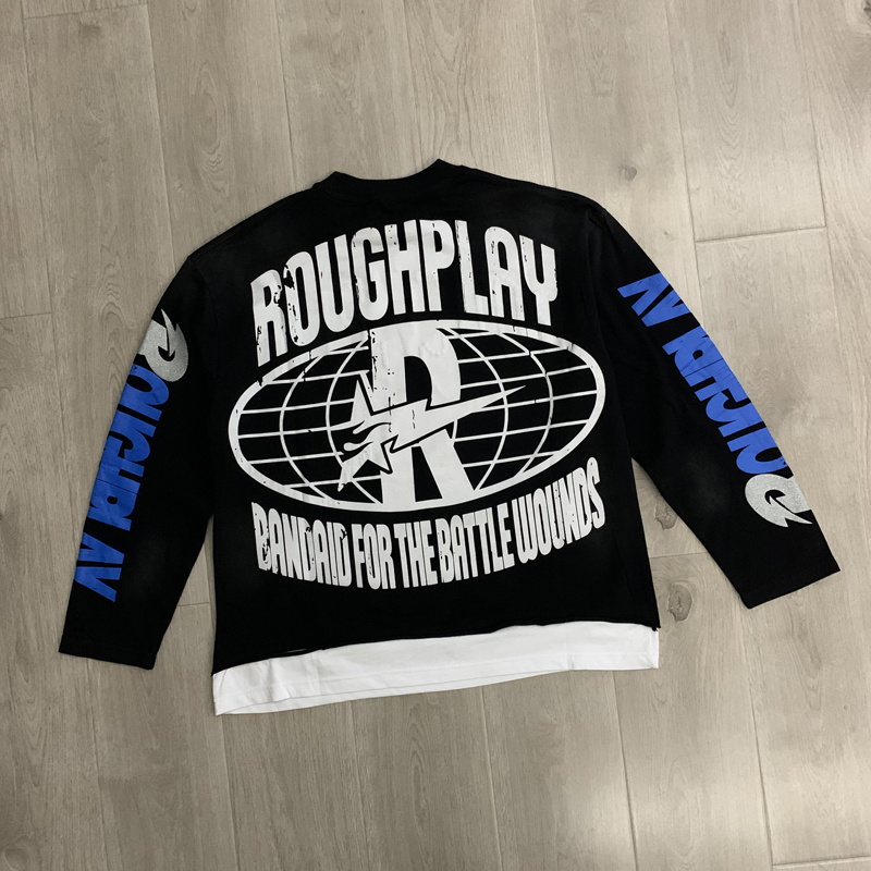ストリートウェアブランド アメリカンレトロ ウォッシュ加工  - Streetwear Brand Rugs のレビューと価格